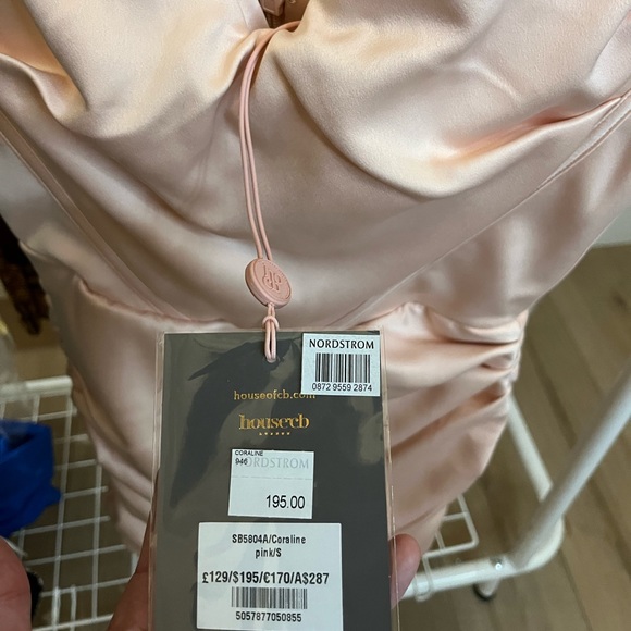 House of CB Blush Pink Coraline Mini Dress 💓👗 - Picture 13 of 15